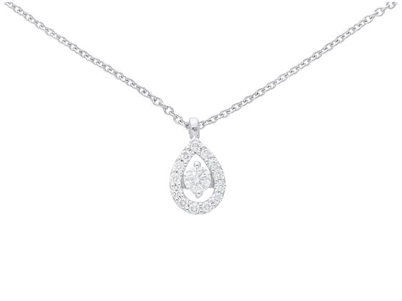 Collana Babila Milano Donna in Oro bianco Diamante 0.10 Ct 249446 - 249446